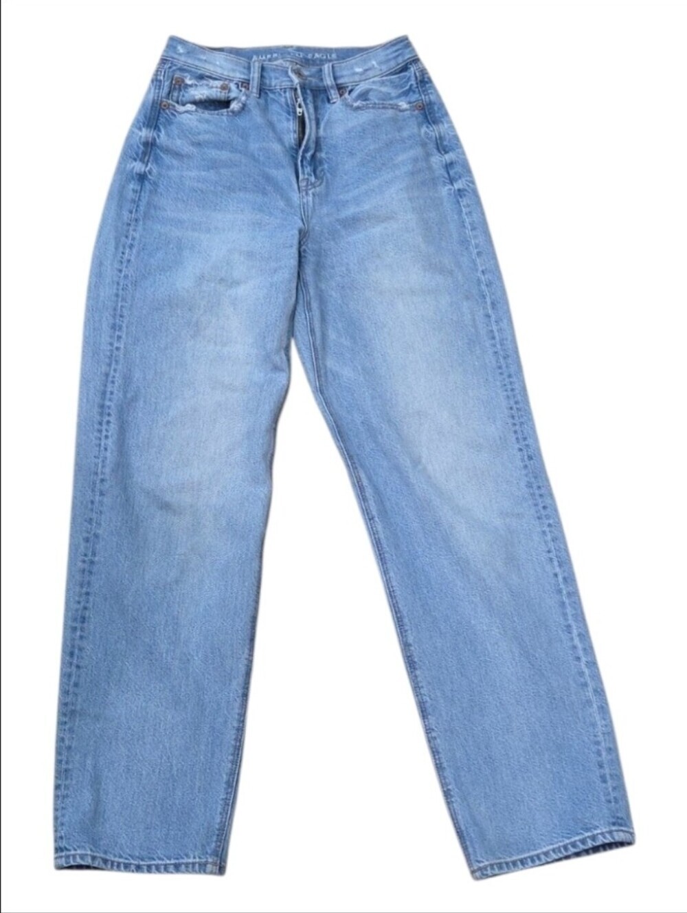 American Eagle Light Wash Baggy Jeans